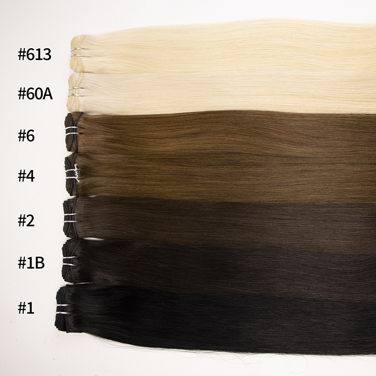 Virgin Cuticle Machine Weft Hair Extensions