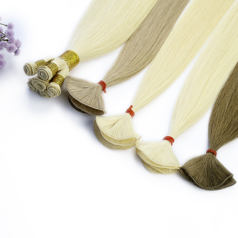 Hand-tied Weft
