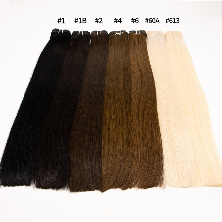 Virgin Cuticle Machine Weft Hair Extensions