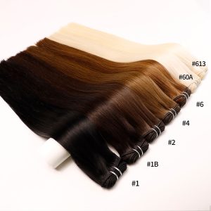 Virgin Cuticle Machine Weft Hair Extensions