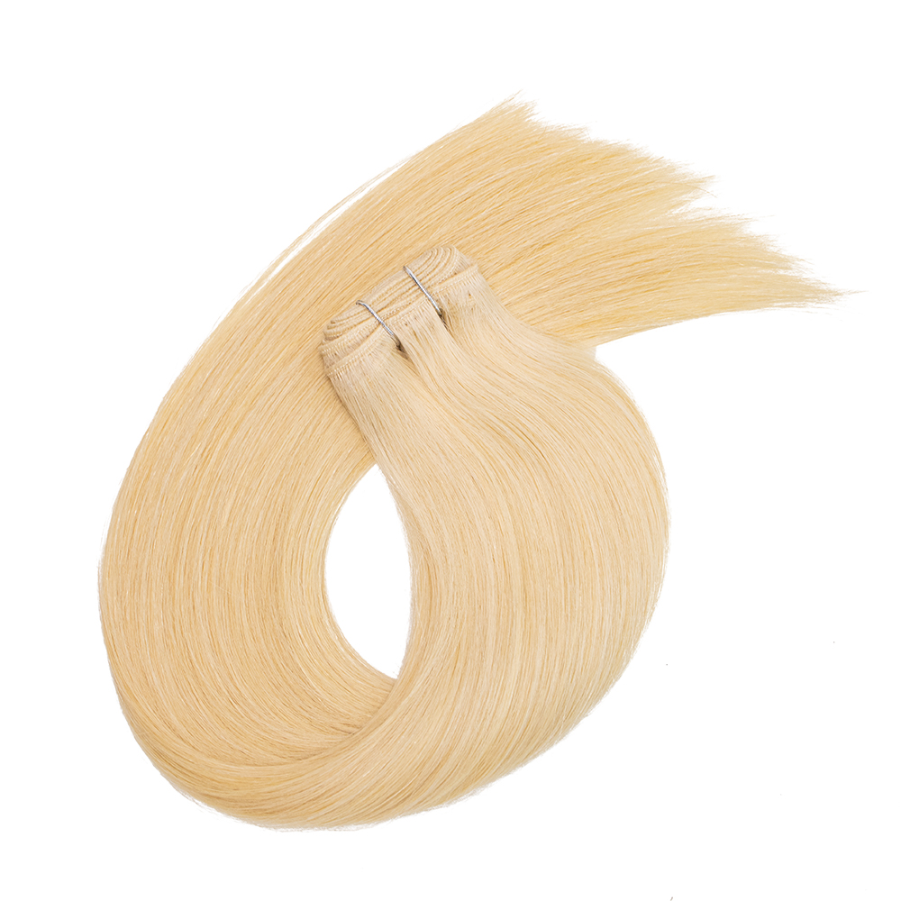 Machine weft hair extensions